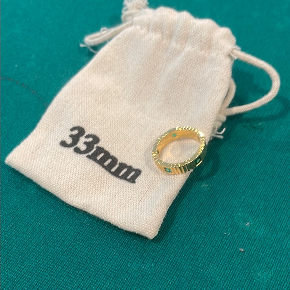 Elegant Gold-Tone Ring